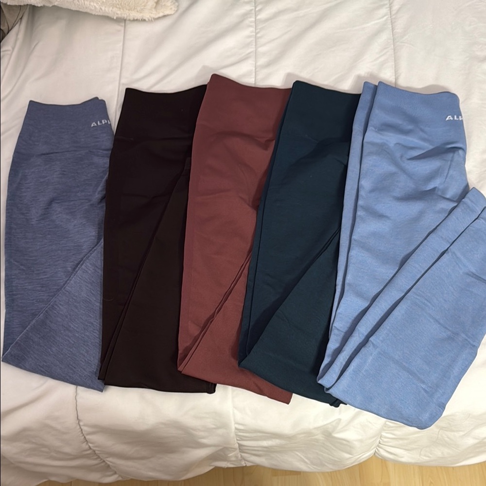 Alphalete Leggings Stretchy Athletic Bottoms